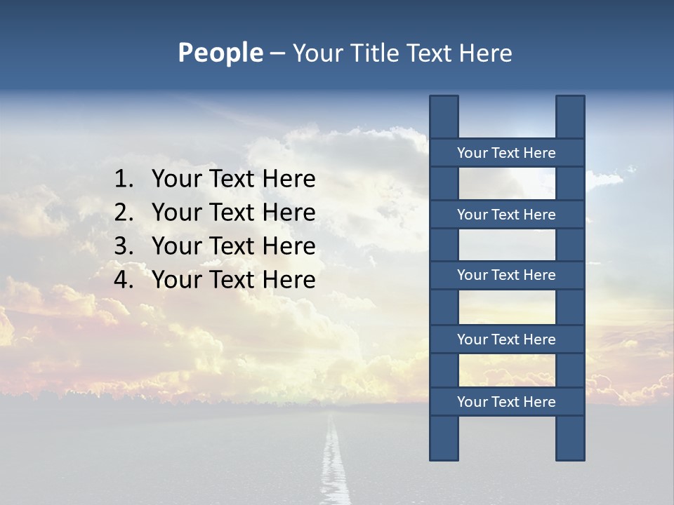 Freeway Side Travel PowerPoint Template