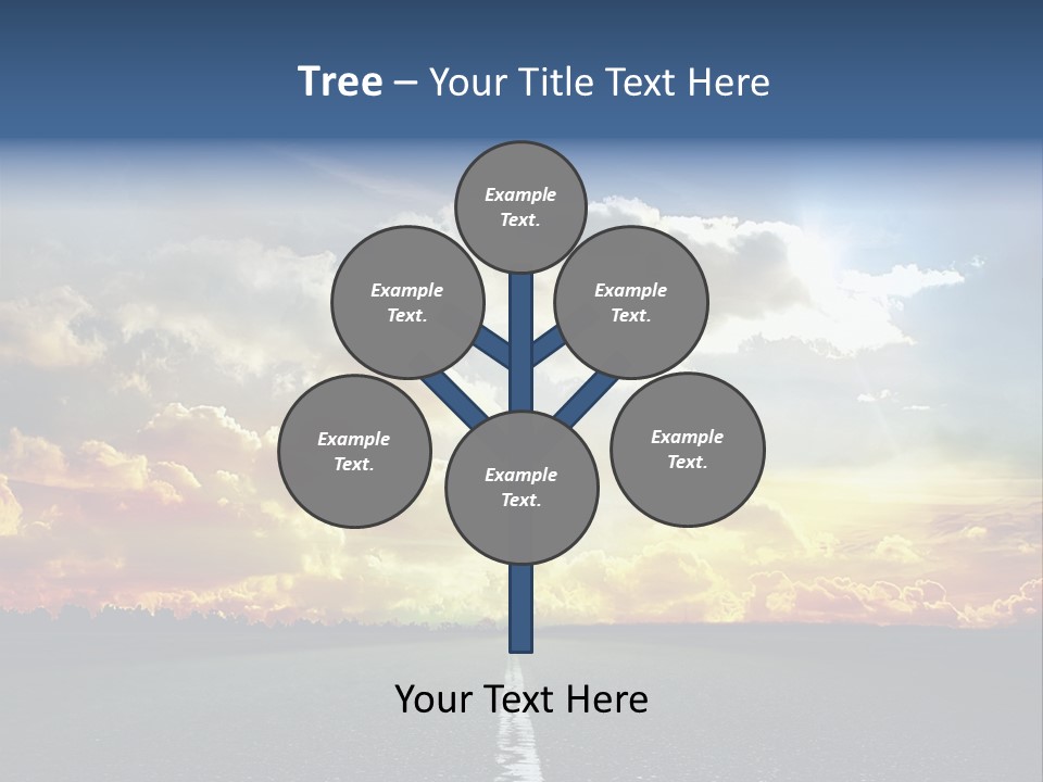 Freeway Side Travel PowerPoint Template