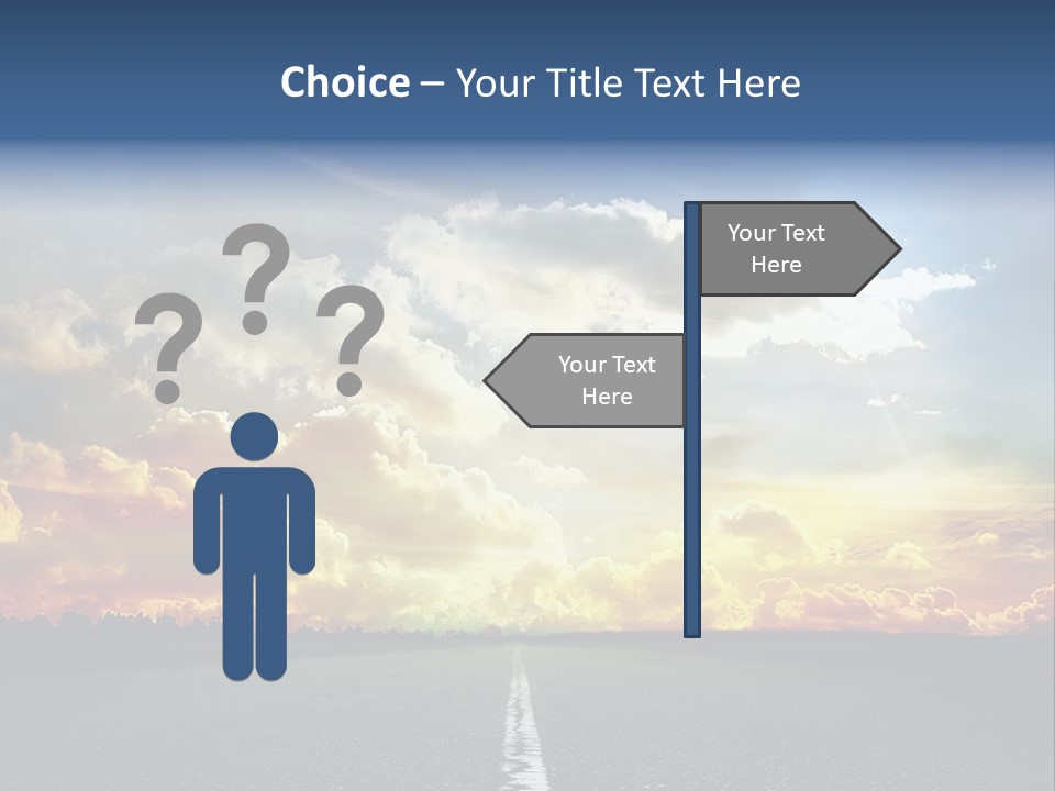 Freeway Side Travel PowerPoint Template