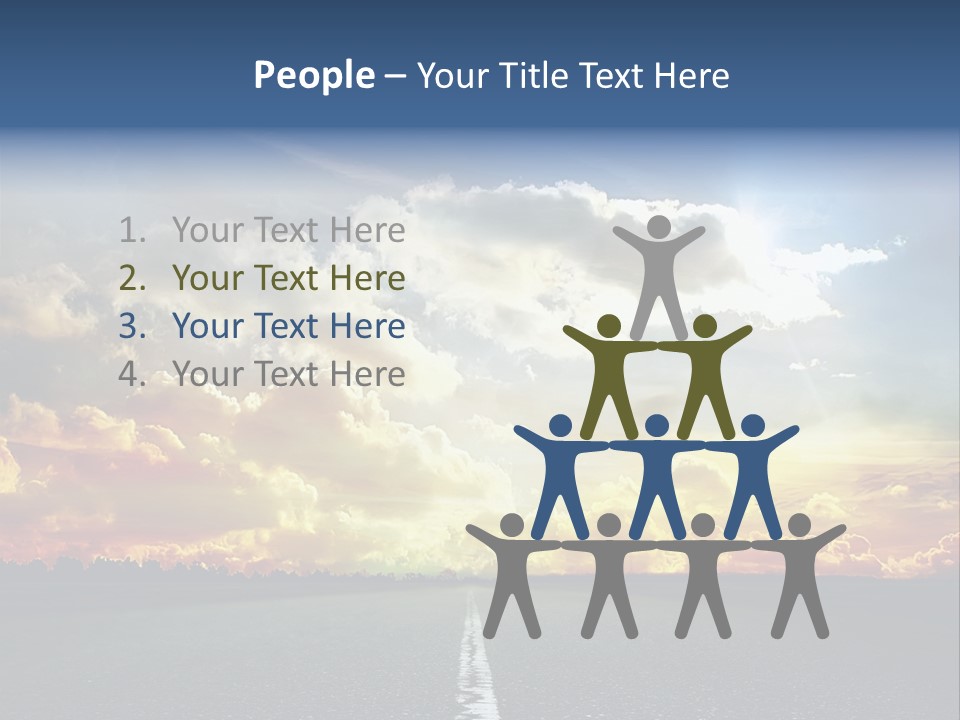 Freeway Side Travel PowerPoint Template