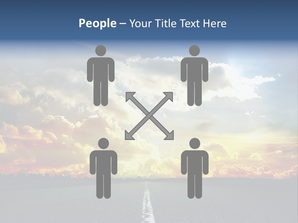 Freeway Side Travel PowerPoint Template