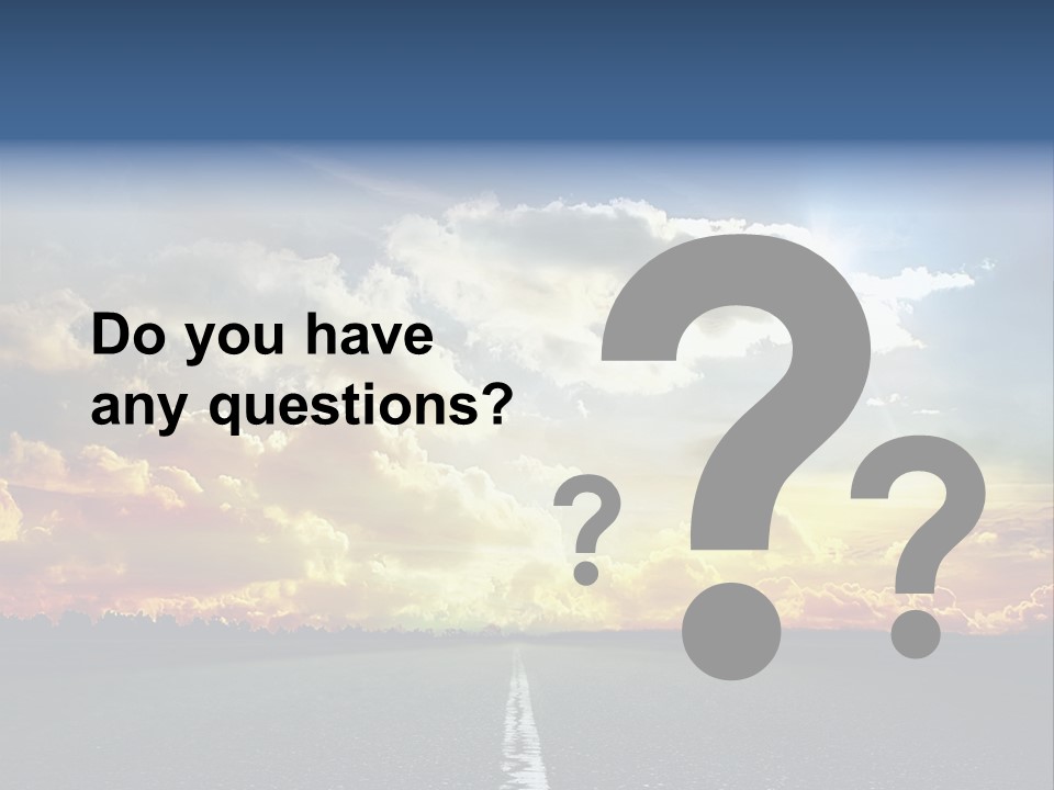 Freeway Side Travel PowerPoint Template