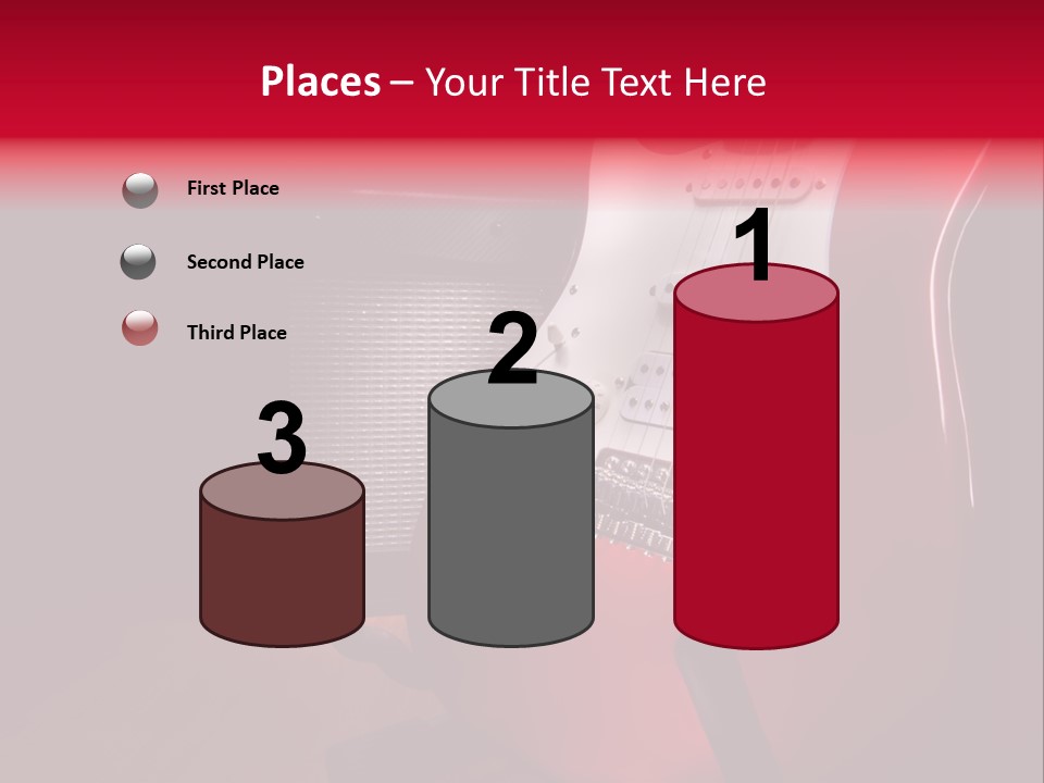 Bar Music Loud PowerPoint Template