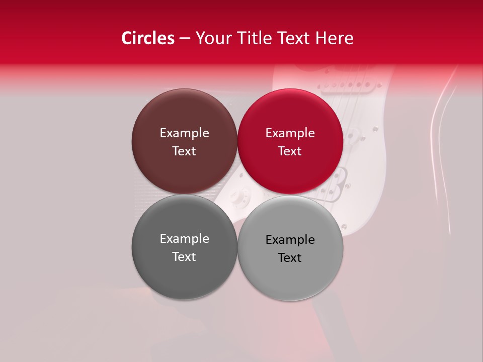 Bar Music Loud PowerPoint Template