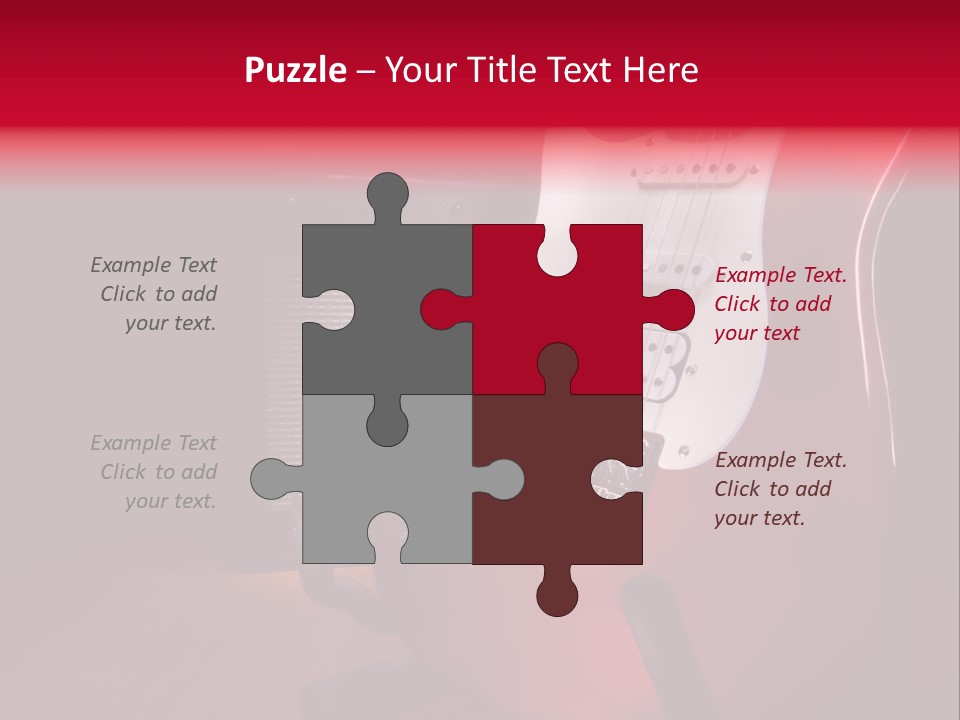 Bar Music Loud PowerPoint Template