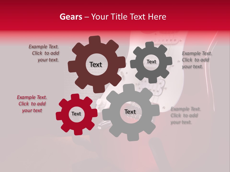 Bar Music Loud PowerPoint Template