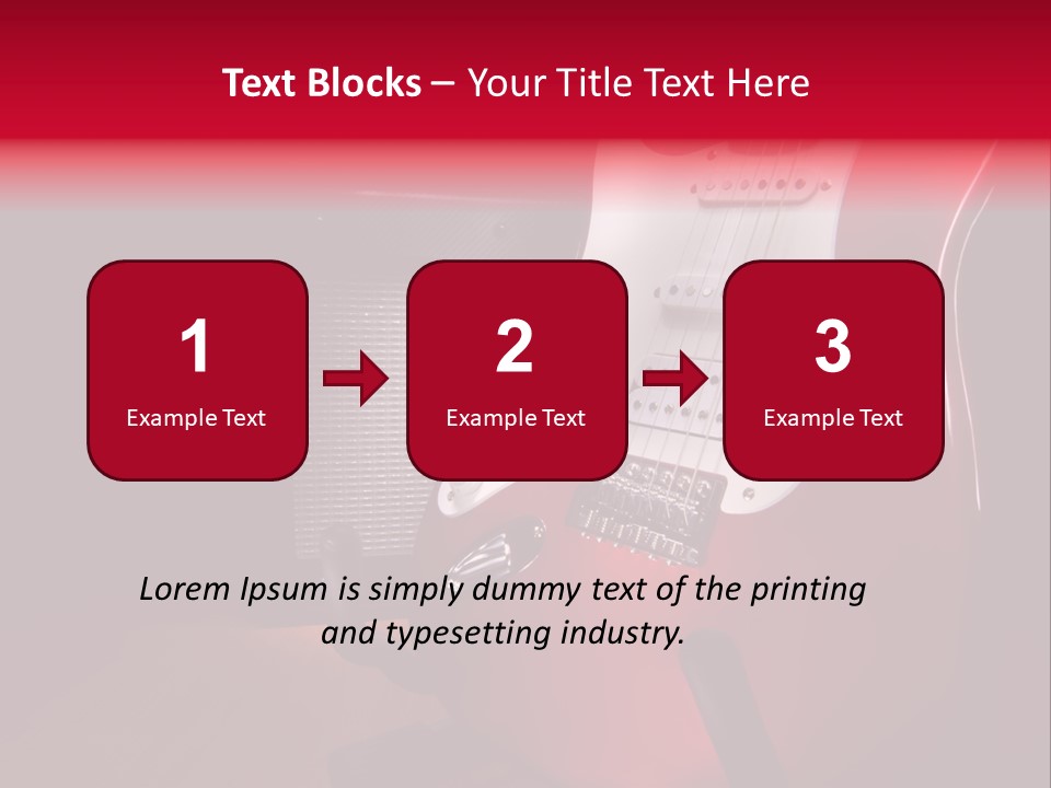 Bar Music Loud PowerPoint Template