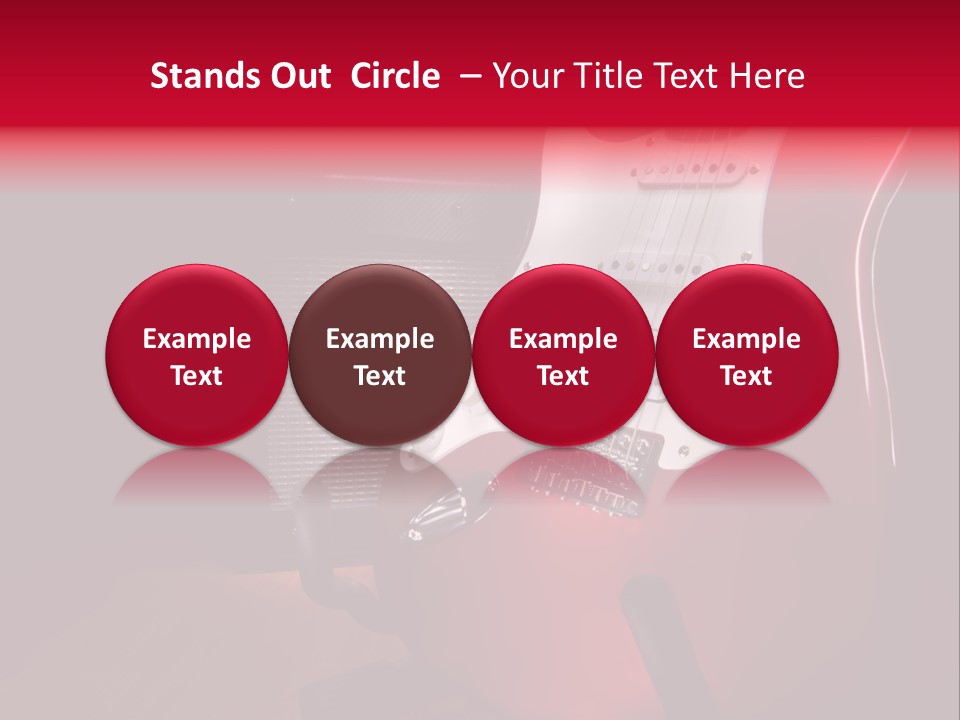 Bar Music Loud PowerPoint Template