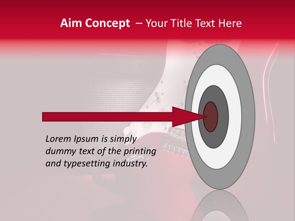 Bar Music Loud PowerPoint Template