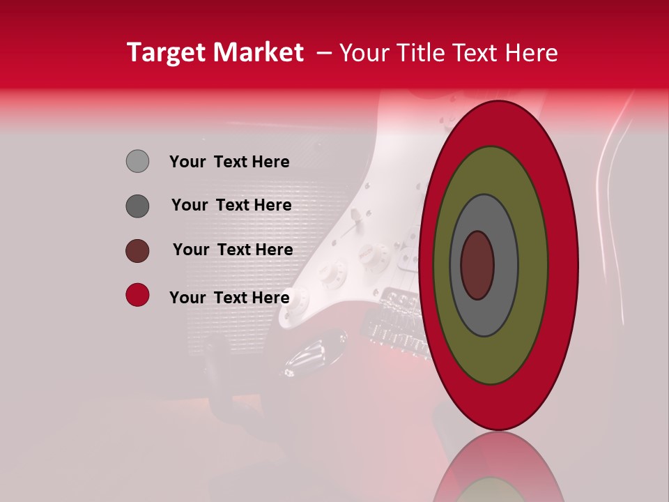 Bar Music Loud PowerPoint Template