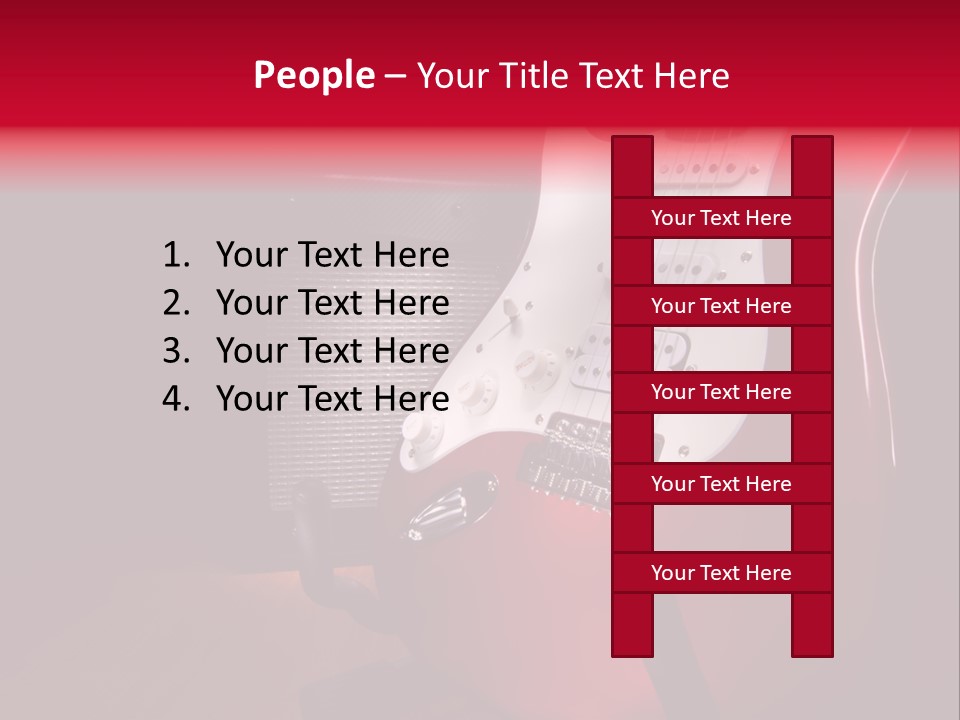 Bar Music Loud PowerPoint Template