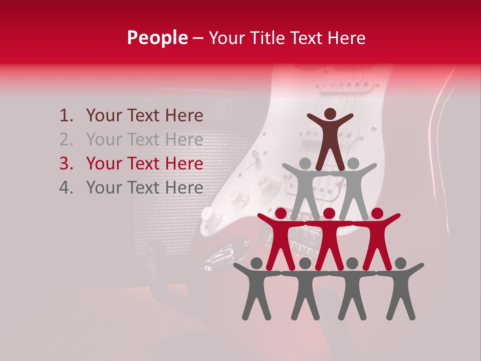 Bar Music Loud PowerPoint Template