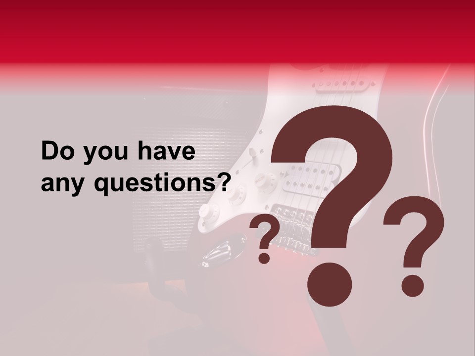 Bar Music Loud PowerPoint Template