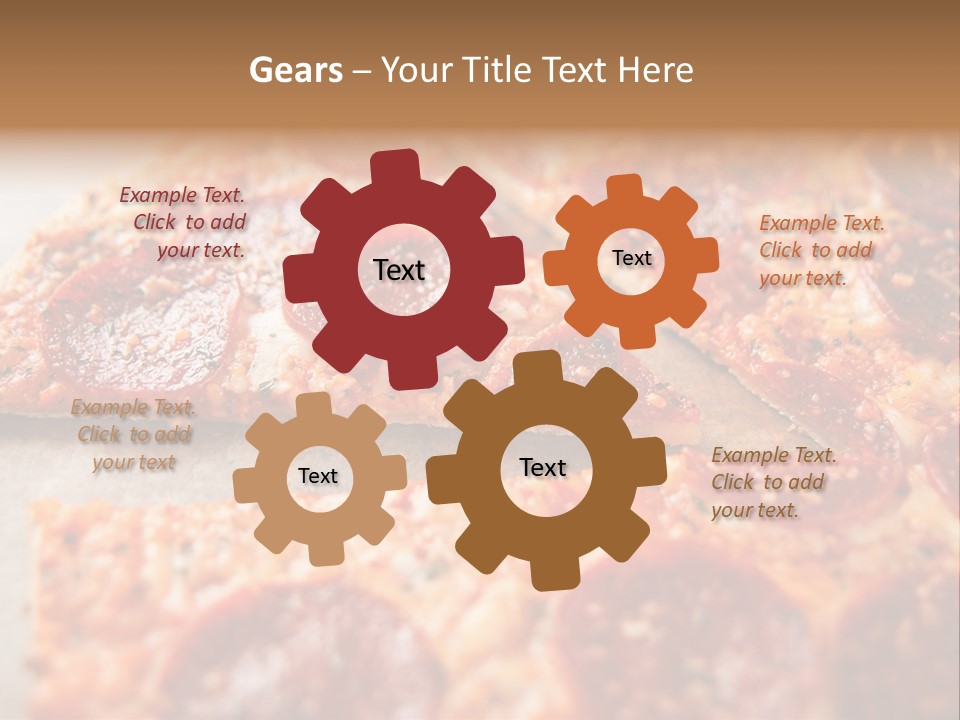 Junk Slice Stone PowerPoint Template