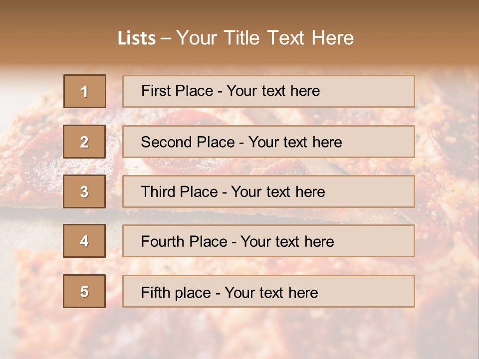 Junk Slice Stone PowerPoint Template