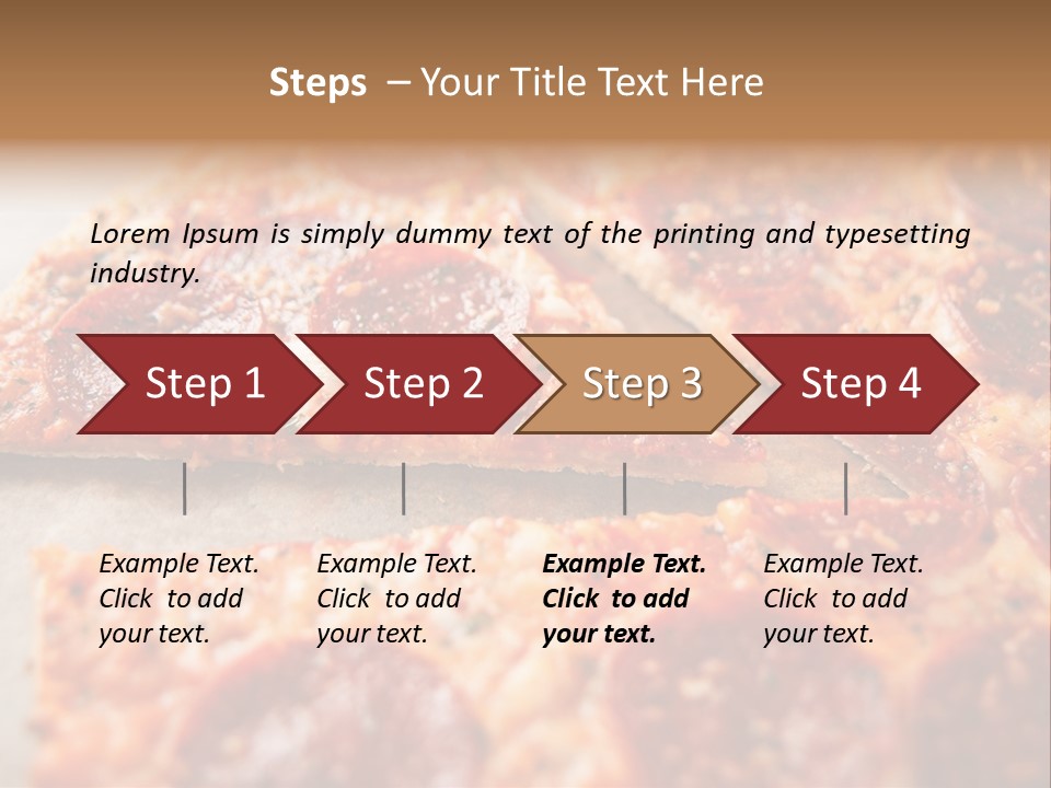 Junk Slice Stone PowerPoint Template