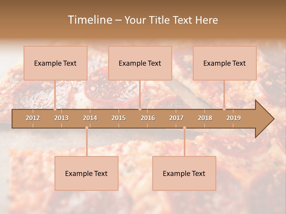 Junk Slice Stone PowerPoint Template