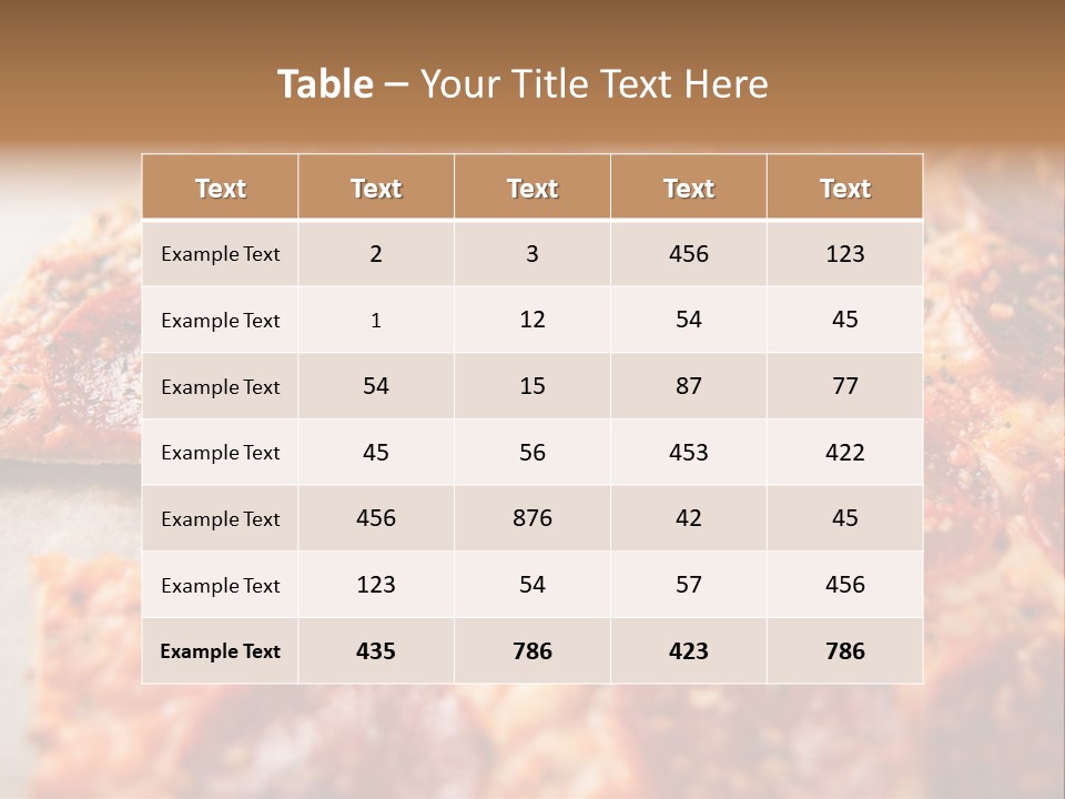 Junk Slice Stone PowerPoint Template