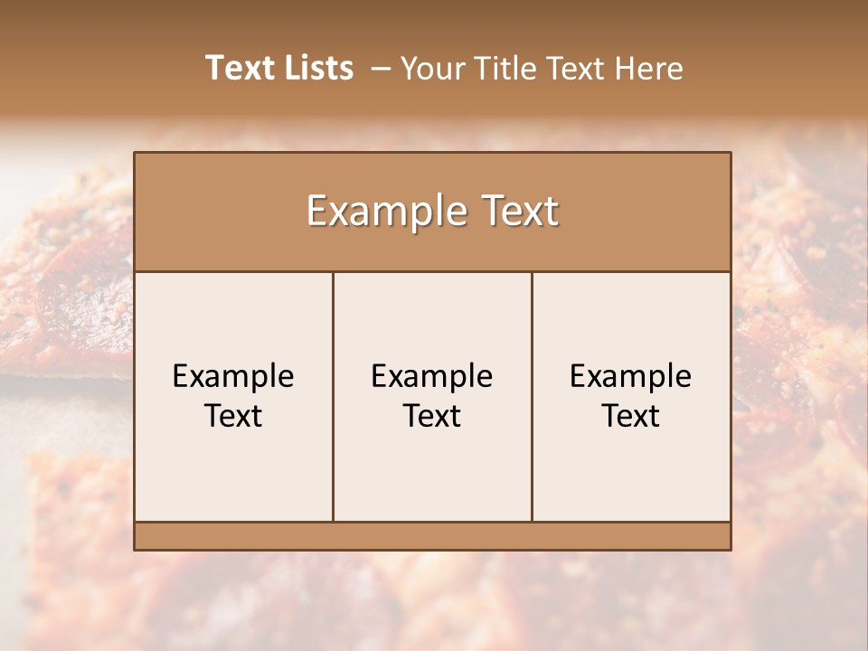 Junk Slice Stone PowerPoint Template