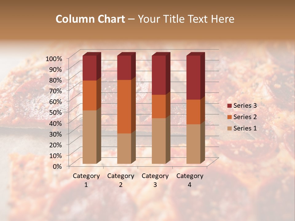 Junk Slice Stone PowerPoint Template
