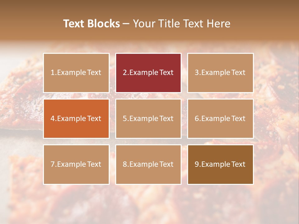 Junk Slice Stone PowerPoint Template