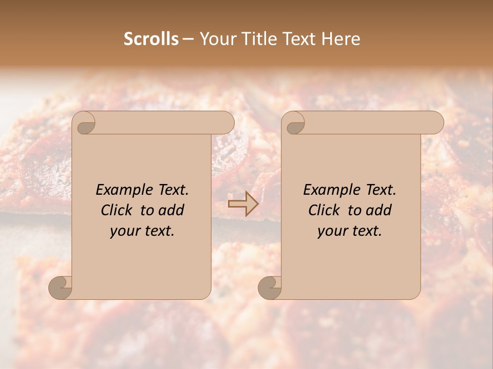 Junk Slice Stone PowerPoint Template