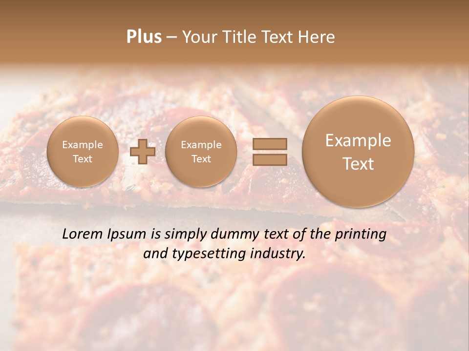 Junk Slice Stone PowerPoint Template