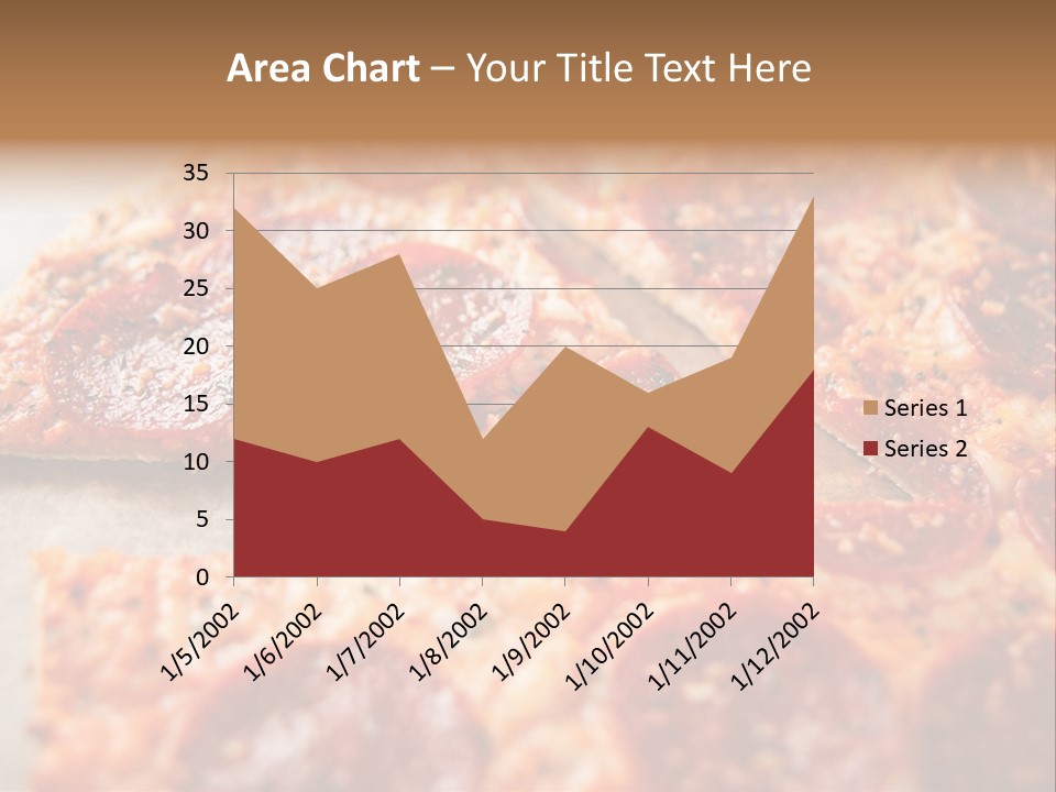 Junk Slice Stone PowerPoint Template