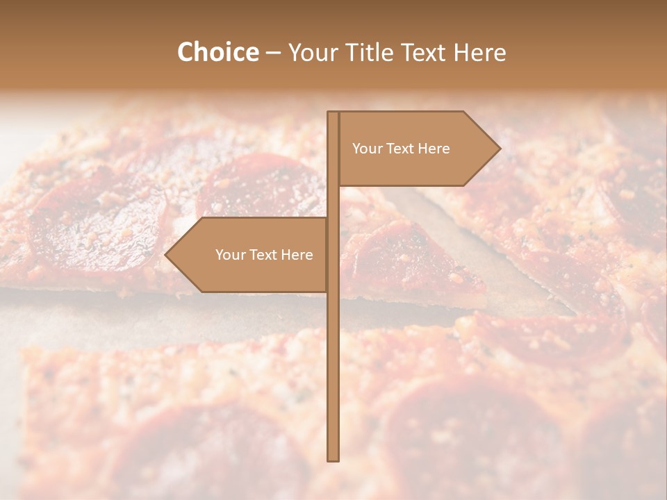 Junk Slice Stone PowerPoint Template