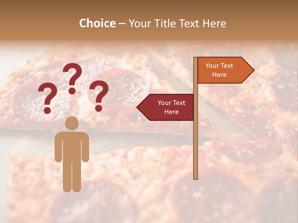 Junk Slice Stone PowerPoint Template