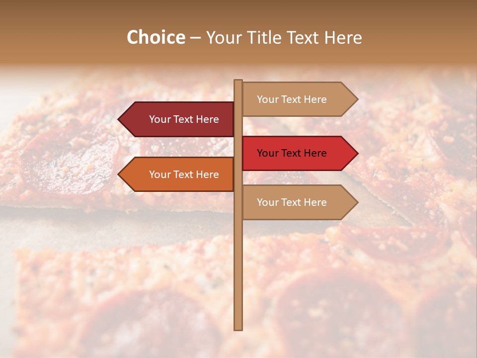 Junk Slice Stone PowerPoint Template