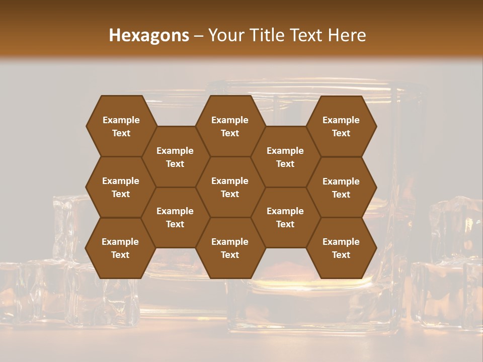 Whisky Cocktail Orange PowerPoint Template