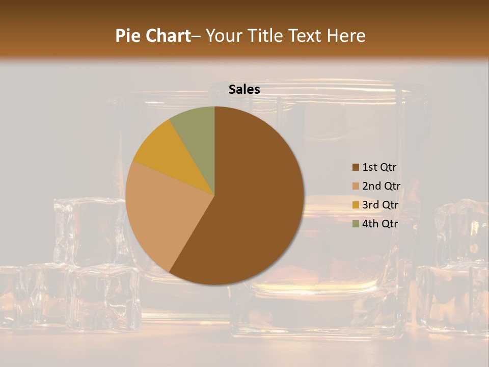 Whisky Cocktail Orange PowerPoint Template