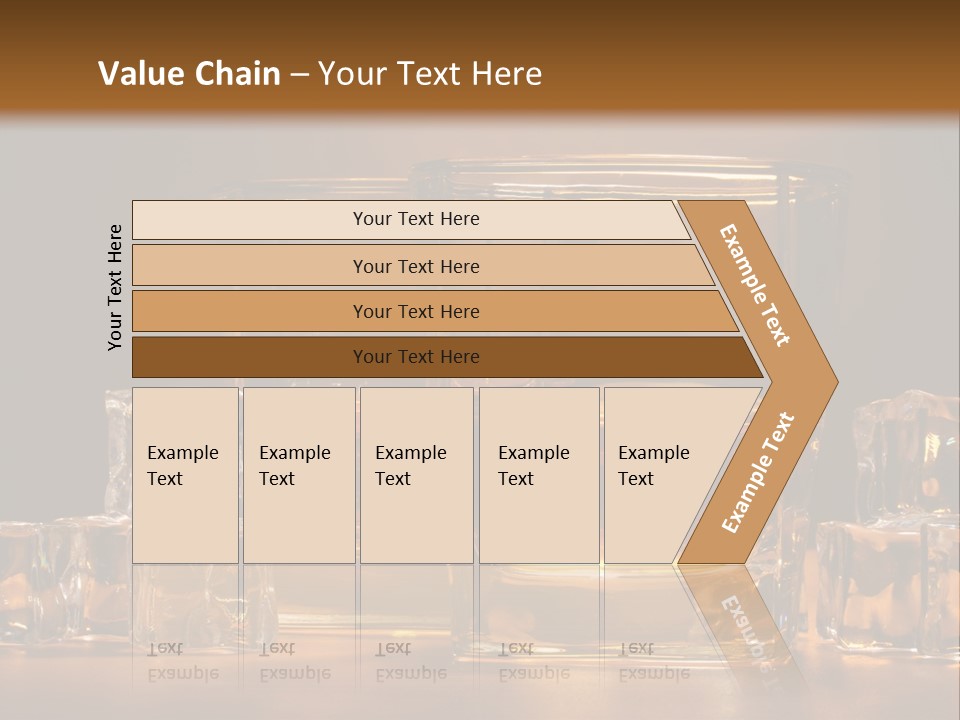 Whisky Cocktail Orange PowerPoint Template