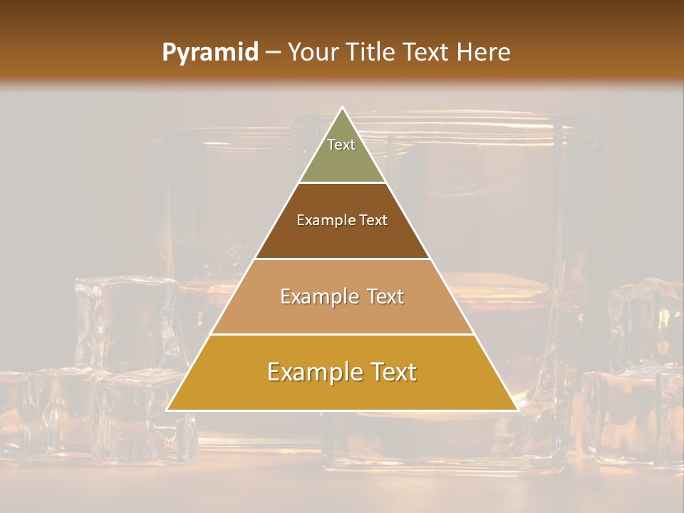 Whisky Cocktail Orange PowerPoint Template