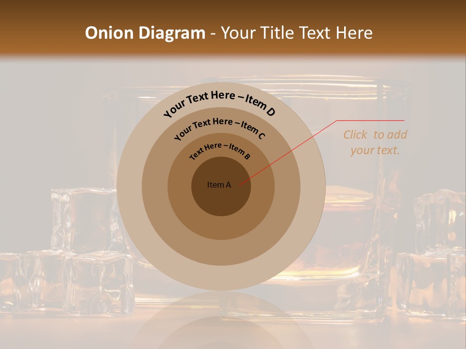 Whisky Cocktail Orange PowerPoint Template