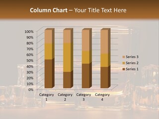 Whisky Cocktail Orange PowerPoint Template