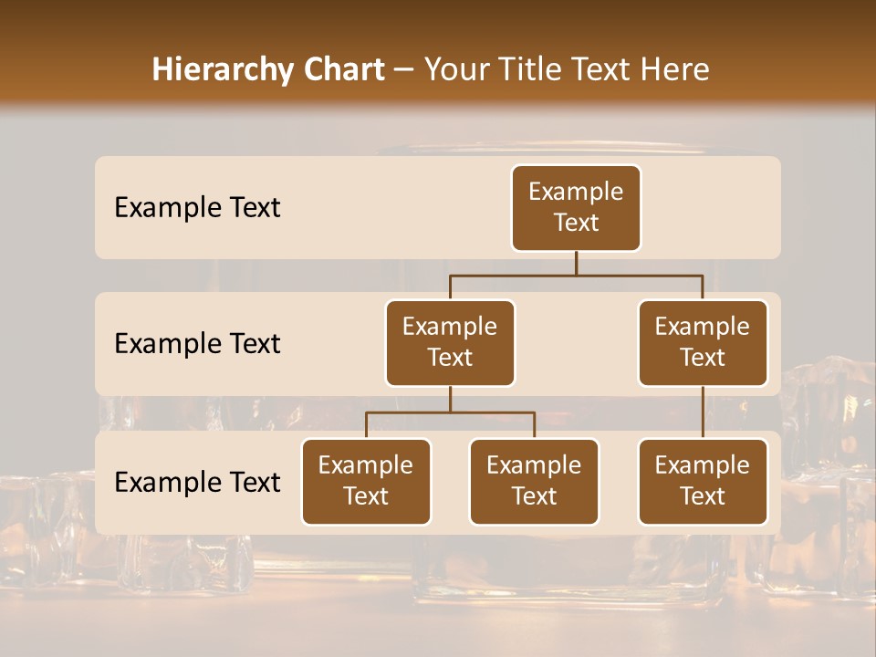 Whisky Cocktail Orange PowerPoint Template