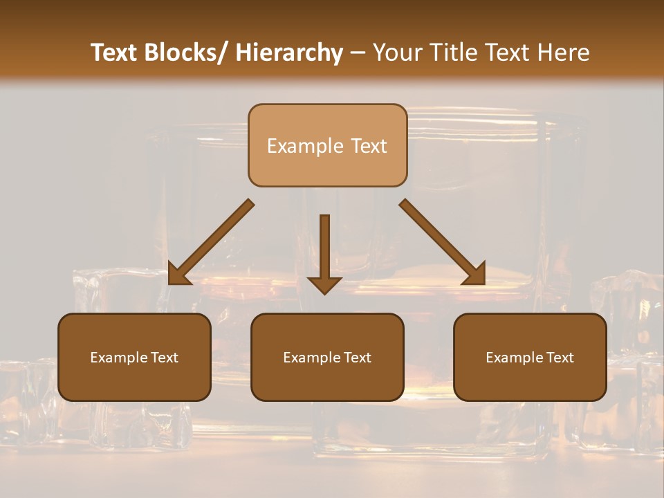 Whisky Cocktail Orange PowerPoint Template