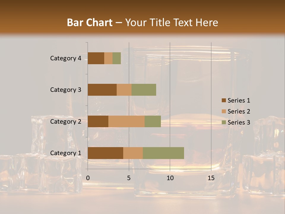 Whisky Cocktail Orange PowerPoint Template
