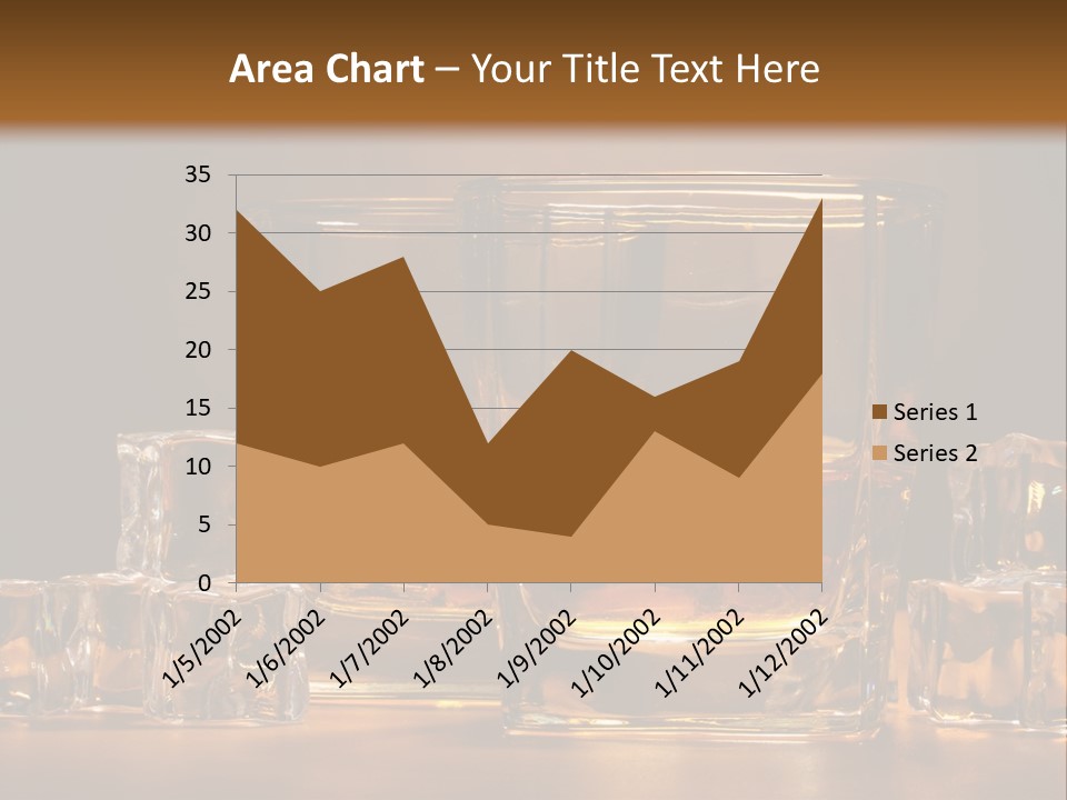 Whisky Cocktail Orange PowerPoint Template