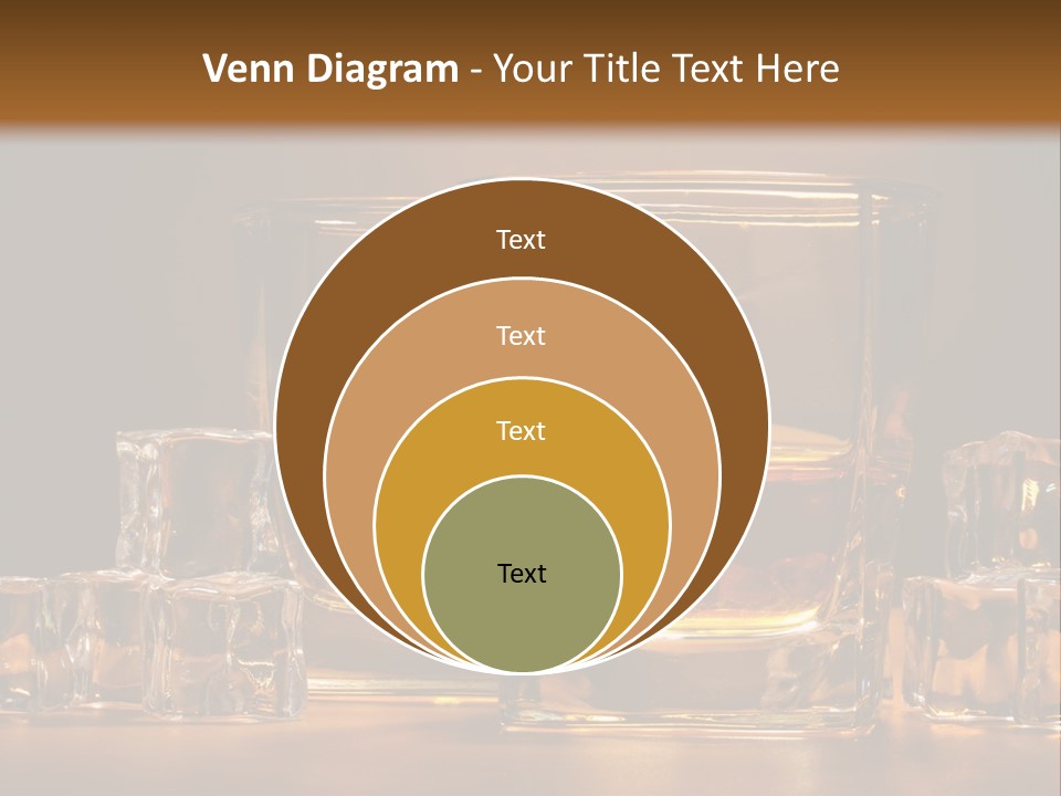 Whisky Cocktail Orange PowerPoint Template