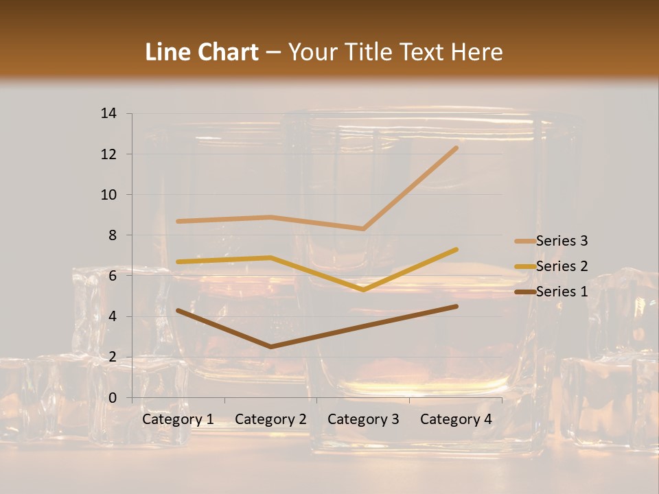 Whisky Cocktail Orange PowerPoint Template
