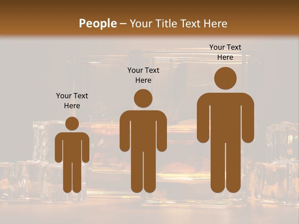 Whisky Cocktail Orange PowerPoint Template