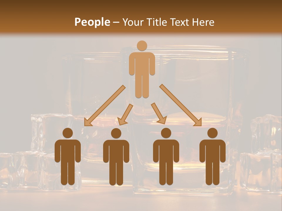 Whisky Cocktail Orange PowerPoint Template