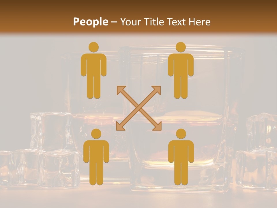 Whisky Cocktail Orange PowerPoint Template