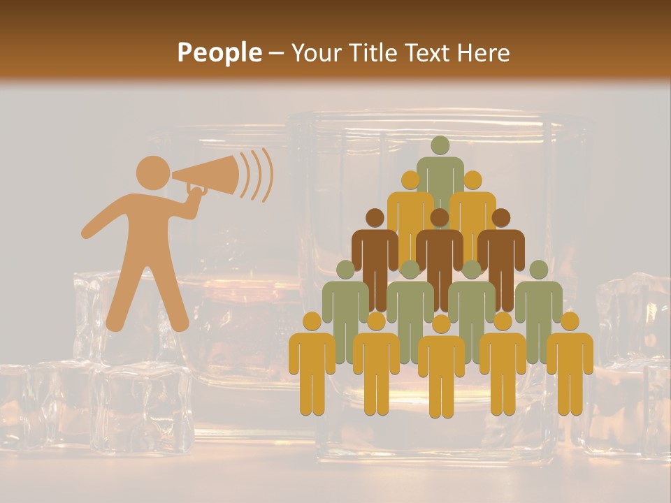 Whisky Cocktail Orange PowerPoint Template