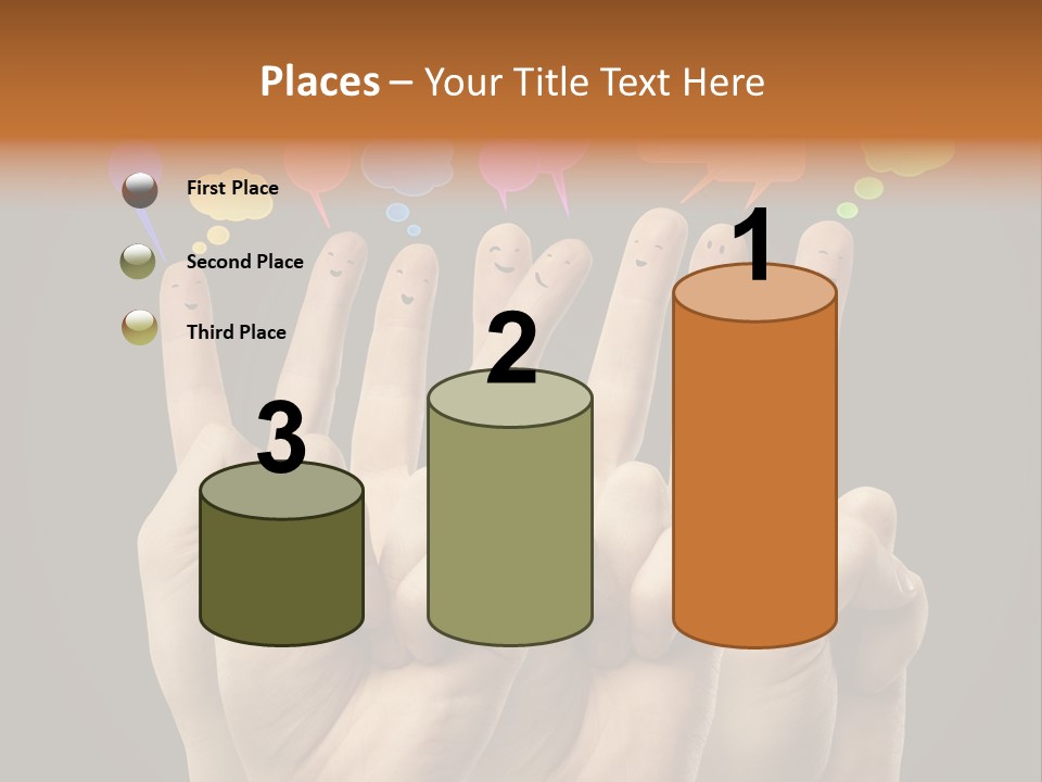 Success Idea Happiness PowerPoint Template