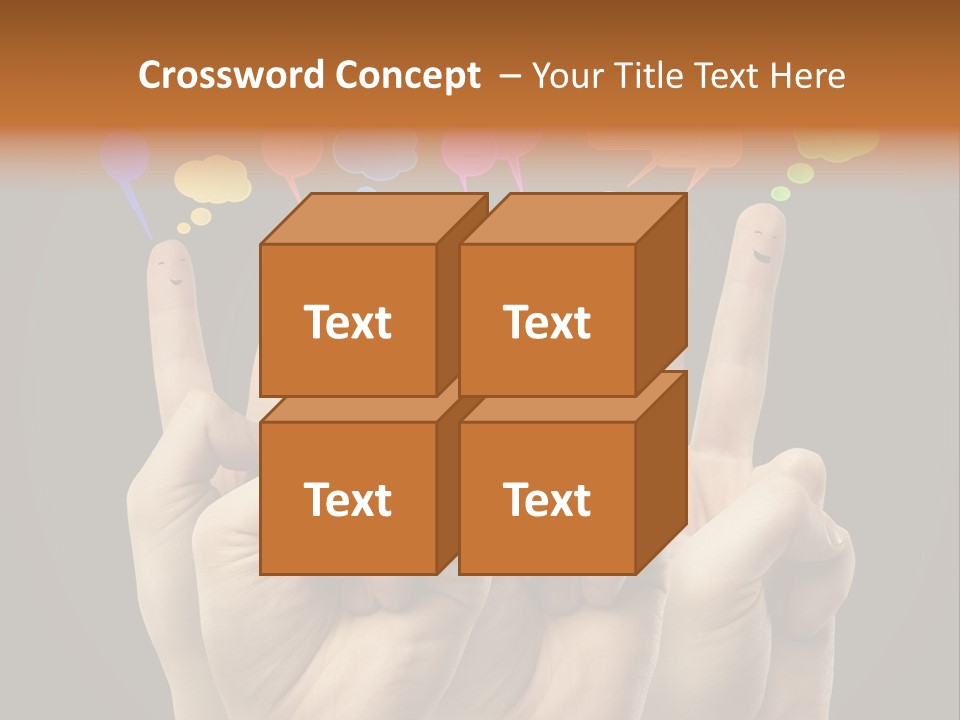 Success Idea Happiness PowerPoint Template