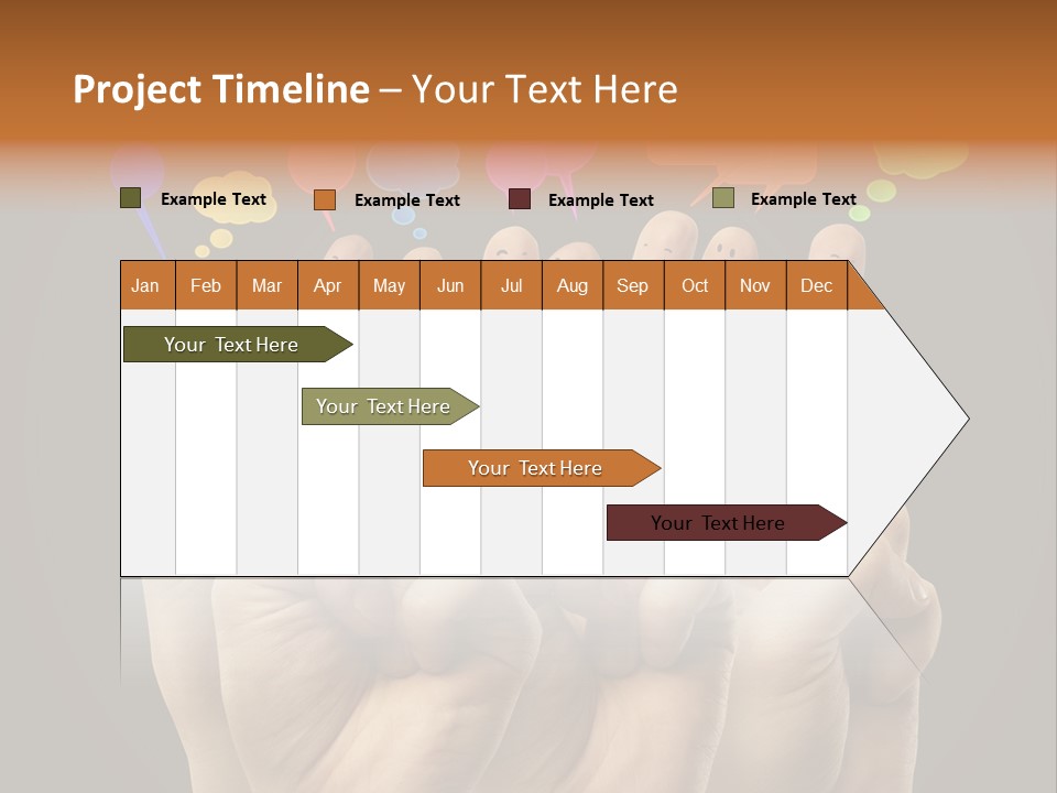 Success Idea Happiness PowerPoint Template